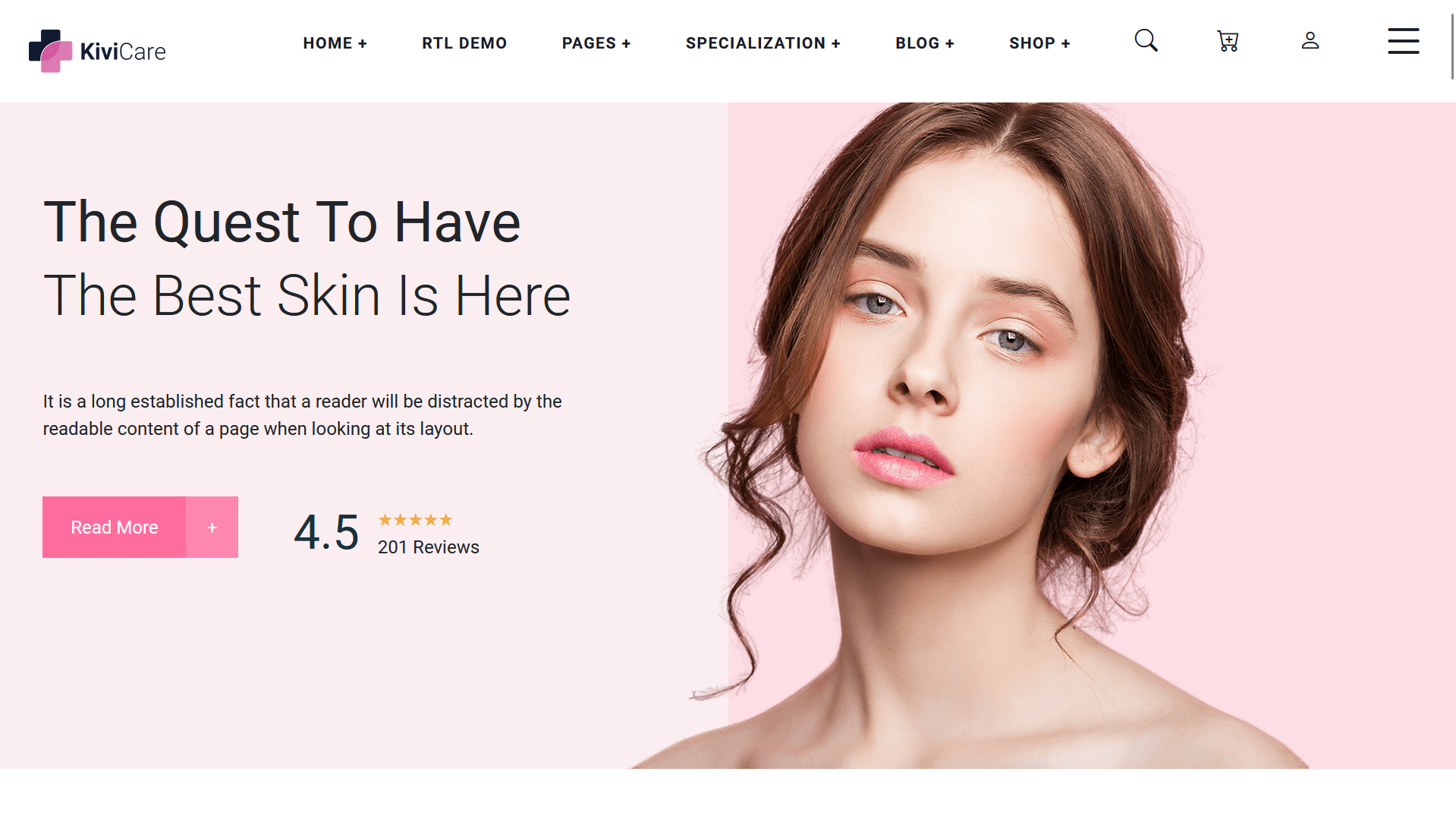 Skin care hospital