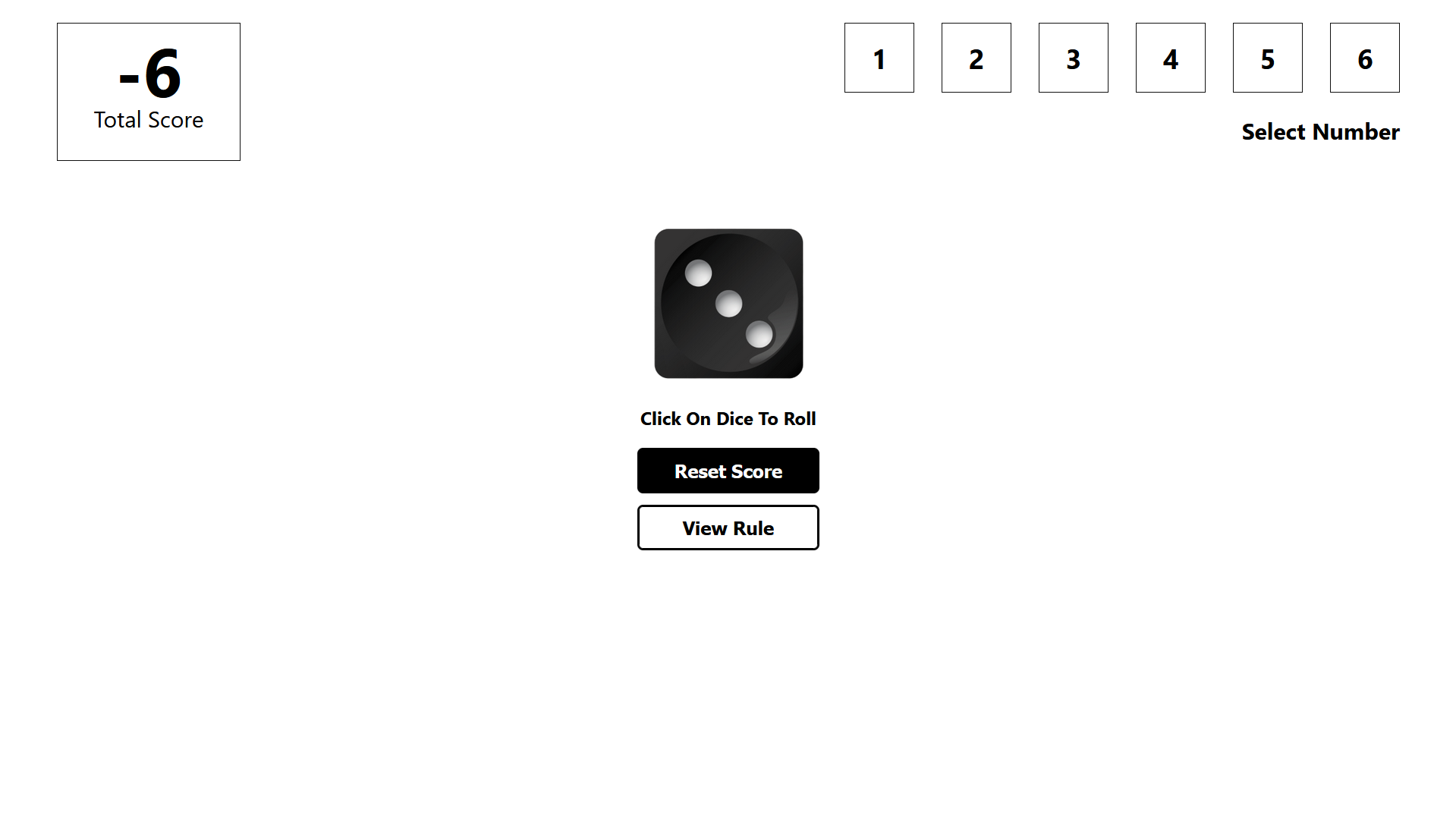 dice game play page