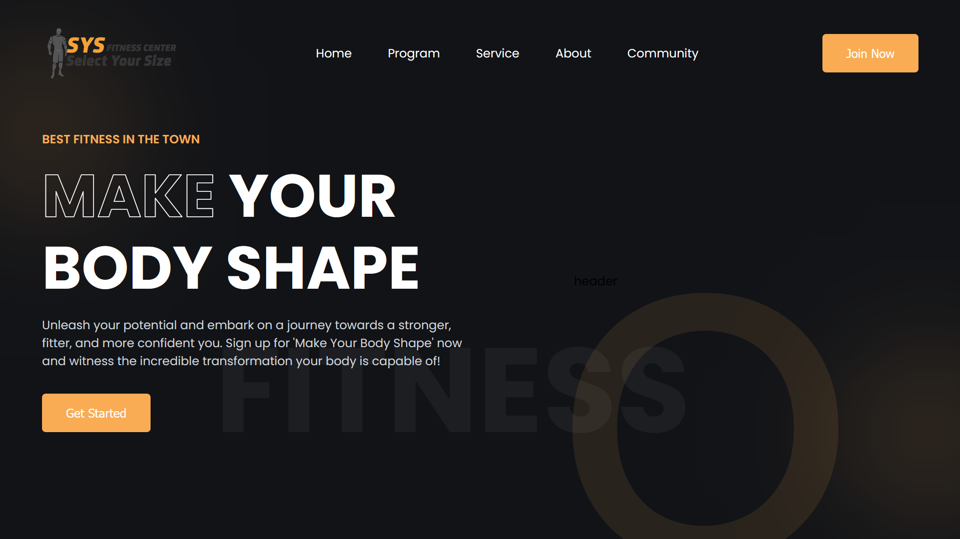 Gym web
