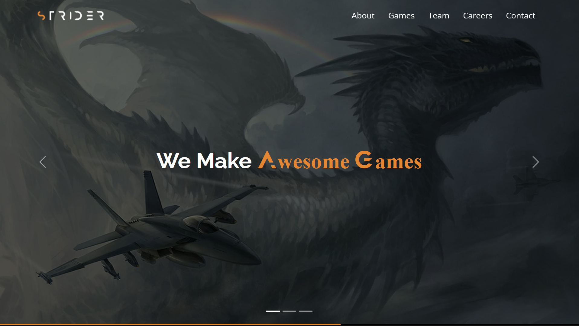 Strider gaming web